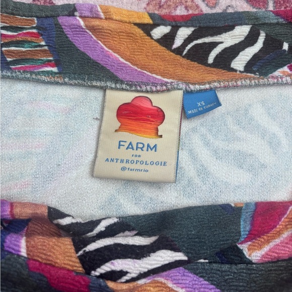 FARM Rio Colorful Abstract Mini Skirt - Picture 2 of 6